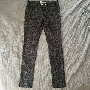 Mossimo & Co. Patterned Skinny Jeans
